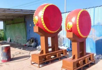 和平景觀戰(zhàn)鼓雕塑