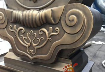 遼陽抱箍鑄造觀賞型，露天雕塑，鑄銅抱箍雕塑訂做