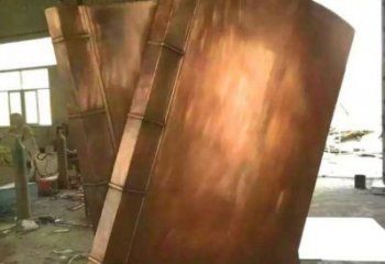 沈陽鑄銅書籍供應，街景小品，銅書籍雕塑廠家優價