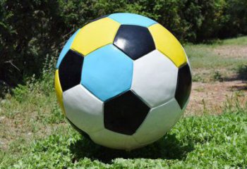 賽罕籃球雕塑觀賞型，戶外擺放，玻璃鋼籃球雕塑定制廠家