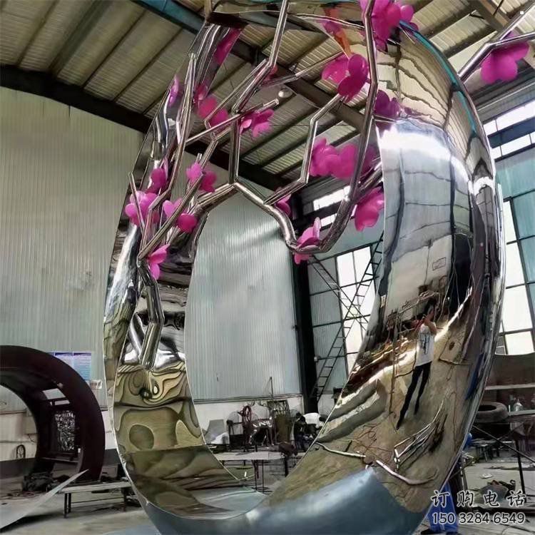 青島梅花雕塑工廠優(yōu)選，城市裝飾，景觀梅花雕塑供給