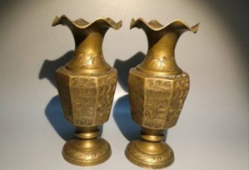 聊城花瓶雕塑定價,鑄銅工藝,銅花瓶雕塑制作廠家