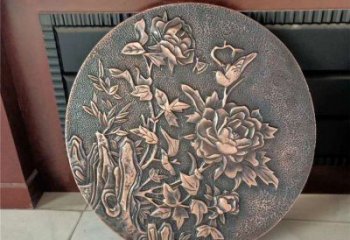 運(yùn)城鍛銅浮雕廠家，露天雕塑，鑄銅福字浮雕訂做