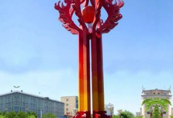 榆林街道精神堡壘雕塑