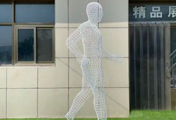 碑林鏤空運(yùn)動員雕塑服務(wù)商，美陳雕塑，鐵藝體育人物雕塑精選