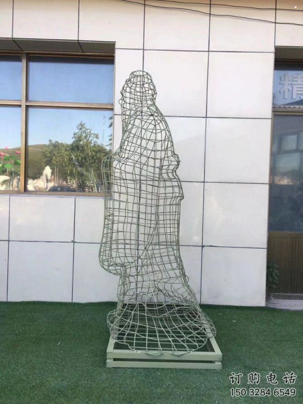 曲靖鏤空孔子雕塑服務商，景觀雕塑，鐵藝校園人物雕塑選定